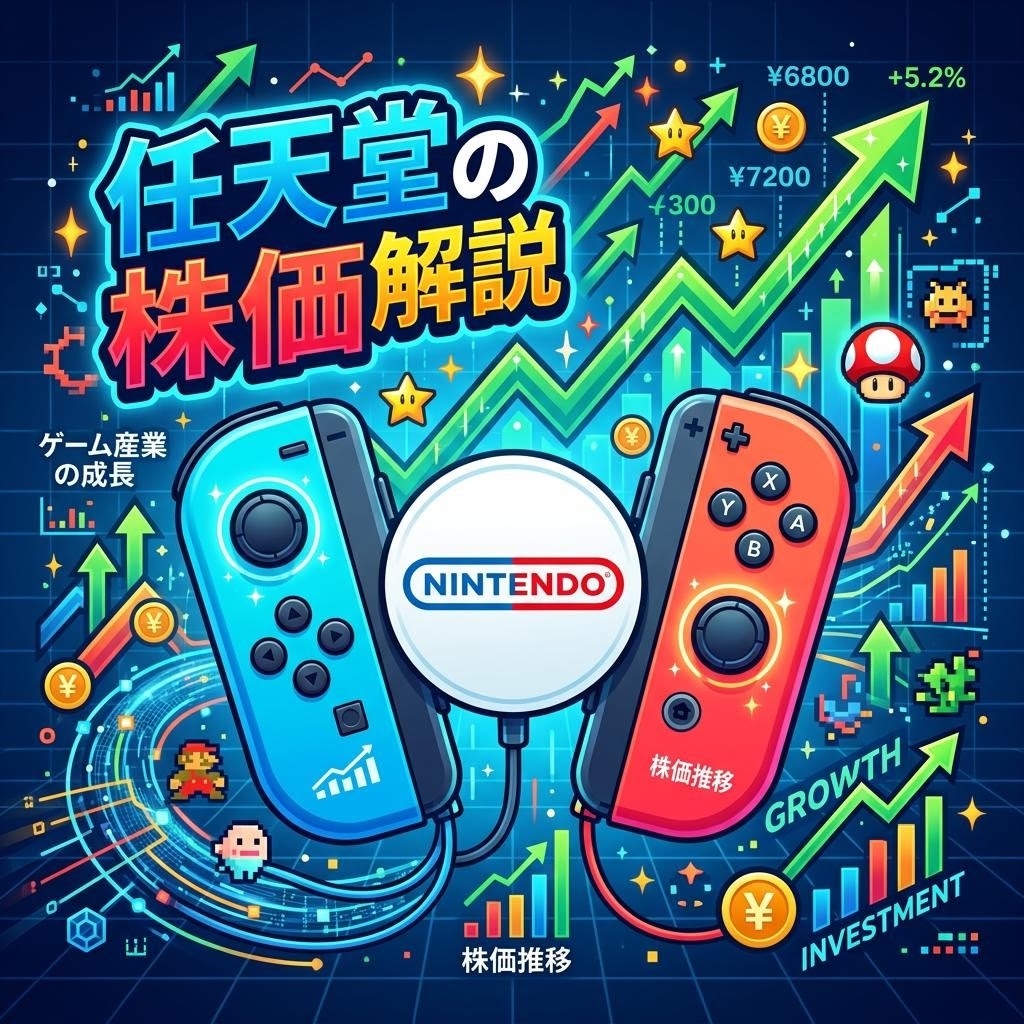 任天堂の株価から読み解くゲーム産業の特徴
